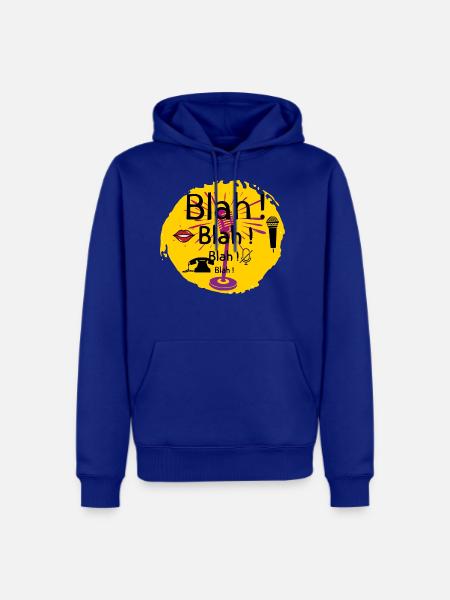 FAMILY BLAH - Men's Premium Hoodie - royal blue