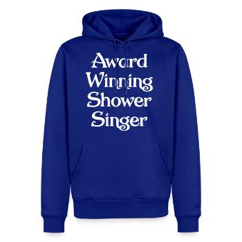 Award Winning Shower Singer cool - Men's Premium Hoodie - royal blue - Front
