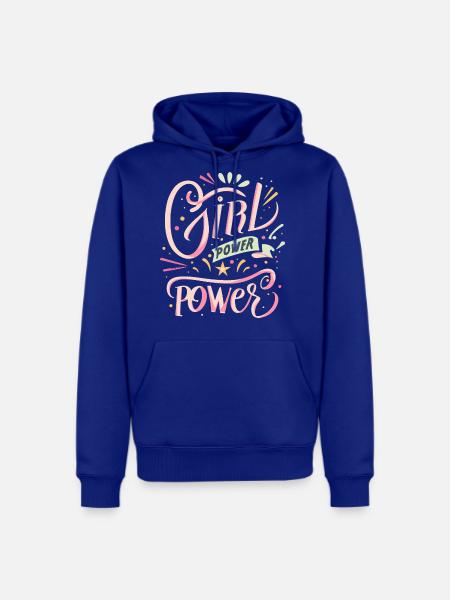 Girl Power colourpop - Men's Premium Hoodie - royal blue