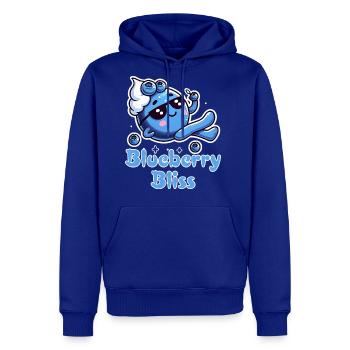 Fun and CUTE Blueberry Art for All Ages - Men's Premium Hoodie - royal blue - Front