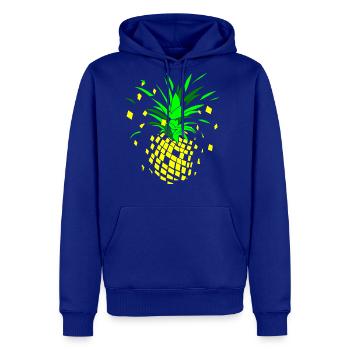 Pineapple juicy explosion - Men's Premium Hoodie - royal blue - Front