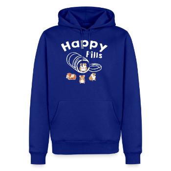 Guinea Pig Happy Pills - Men's Premium Hoodie - royal blue - Front