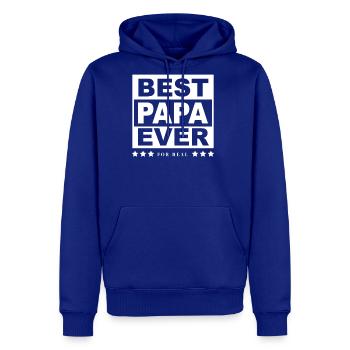 Best Papa Ever Shirt For Papas - Men's Premium Hoodie - royal blue - Front