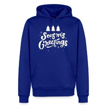 Seasons Greetings - Men's Premium Hoodie - royal blue - Front