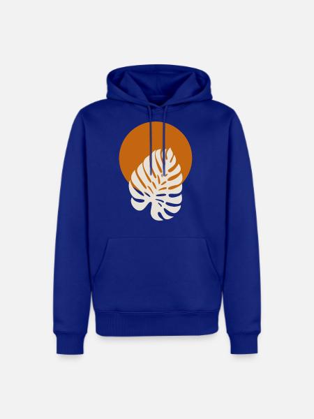 minimal branch - Men's Premium Hoodie - royal blue