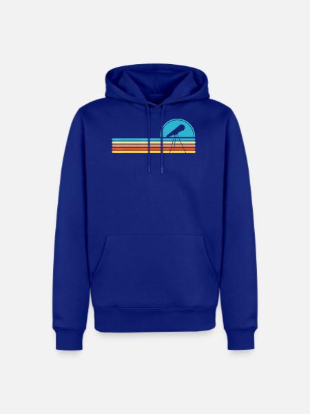 Telescope Astronomy - Men's Premium Hoodie - royal blue