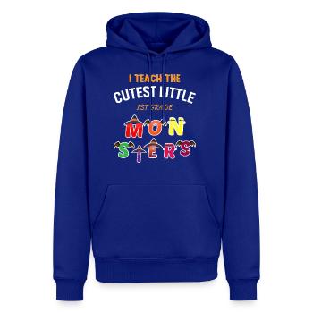 The Cutest Little Monsters - Men's Premium Hoodie - royal blue - Front