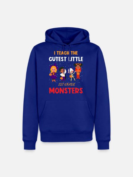 The Cutest Little Monsters - Men's Premium Hoodie - royal blue