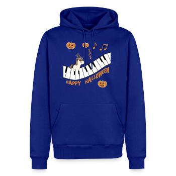 Cute horse foal wishes Happy Halloween - Men's Premium Hoodie - royal blue - Front