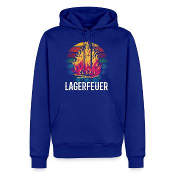 Camp fire - Men's Premium Hoodie - royal blue - Front