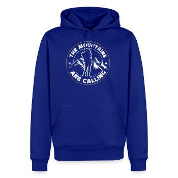 The mountains are calling - Men's Premium Hoodie - royal blue - Front