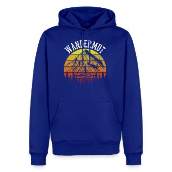 Wandermut - Men's Premium Hoodie - royal blue - Front