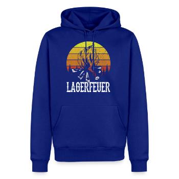 Camp fire - Men's Premium Hoodie - royal blue - Front