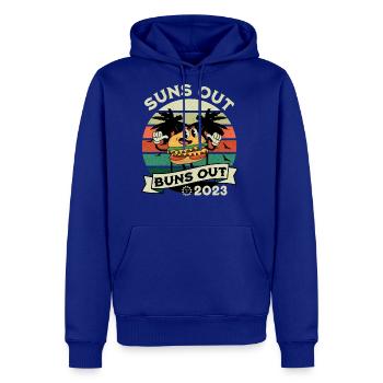 Suns Out Buns Out - Men's Premium Hoodie - royal blue - Front