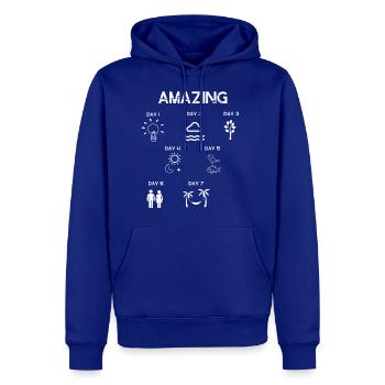 WORK WEEK - Men's Premium Hoodie - royal blue - Front