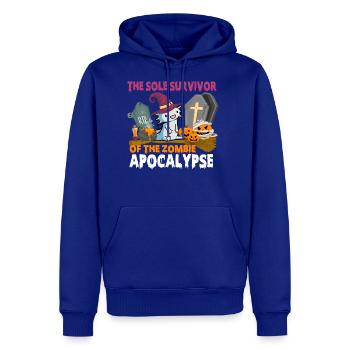 The Sole Survivor Of The Zombie Apocalypse - Men's Premium Hoodie - royal blue - Front