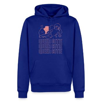 Queer cutie - Men's Premium Hoodie - royal blue - Front