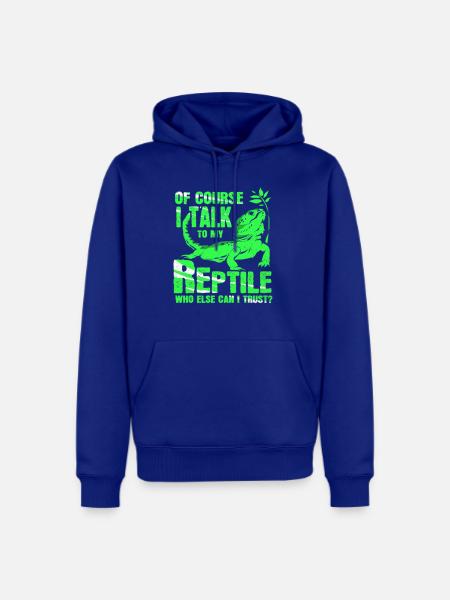 Bearded Dragon - Men's Premium Hoodie - royal blue