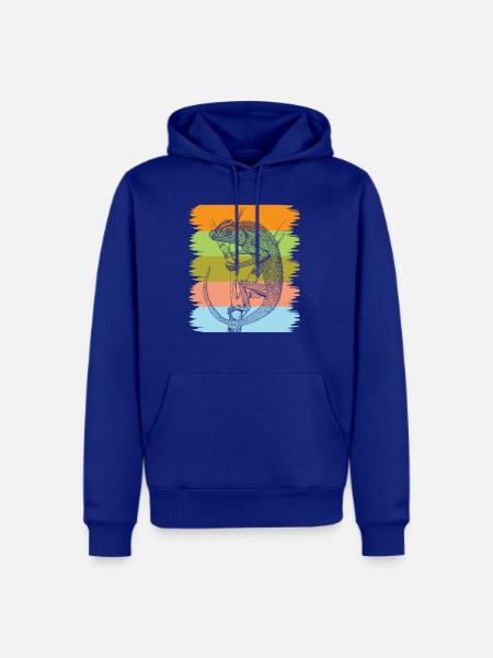 Chameleon - Men's Premium Hoodie - royal blue