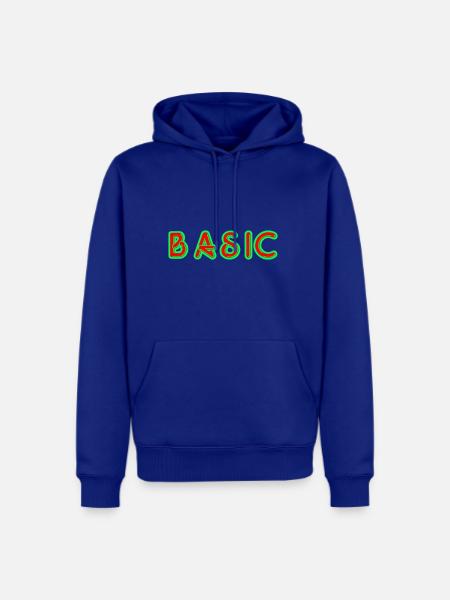 Basic - Men's Premium Hoodie - royal blue