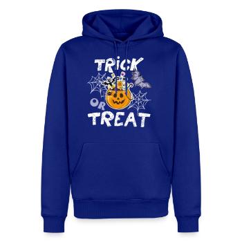 TRICK OR TREAT - Men's Premium Hoodie - royal blue - Front