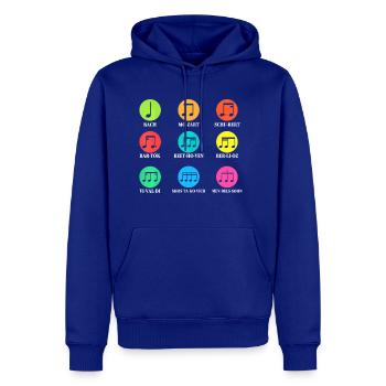 Classic Composers Classical Music Musical Notes - Men's Premium Hoodie - royal blue - Front