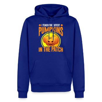 I Teach The Cutest Pumpkins In The Patch - Men's Premium Hoodie - royal blue - Front
