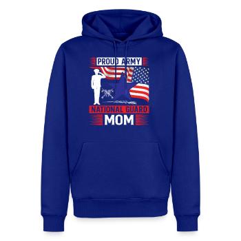 Proud Army National Guard Mom - Men's Premium Hoodie - royal blue - Front