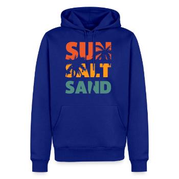 Sun salt sand - Men's Premium Hoodie - royal blue - Front