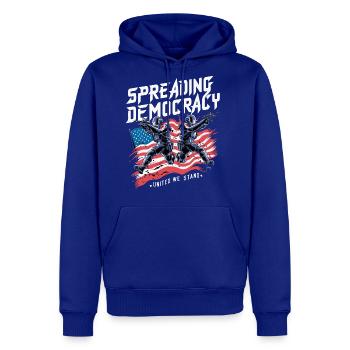 Spreading Democracy - Men's Premium Hoodie - royal blue - Front