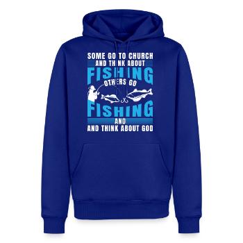 Fishing teeshirt - Men's Premium Hoodie - royal blue - Front