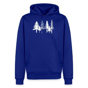 Pine Tree - adventure - Men's Premium Hoodie - royal blue - Front