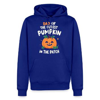 dad of the cutest pumpkin in the patch - Men's Premium Hoodie - royal blue - Front