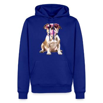 Bulldog - Men's Premium Hoodie - royal blue - Front