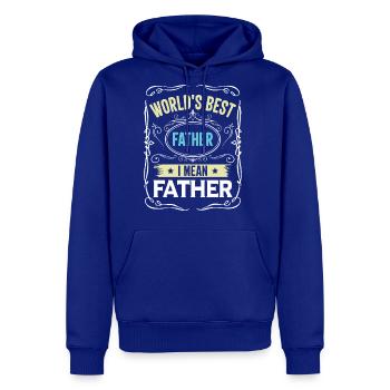 World s best father i mean father - Men's Premium Hoodie - royal blue - Front