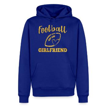 Football Girlfriend - Men's Premium Hoodie - royal blue - Front