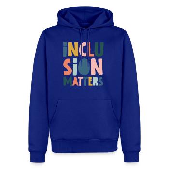 Inclusion Matters - Men's Premium Hoodie - royal blue - Front