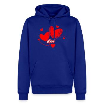 Love - Men's Premium Hoodie - royal blue - Front