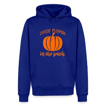 Cutest Pumpkin In The Patch - Men's Premium Hoodie - royal blue - Front