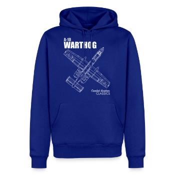 A0 Thunderbolt II - Men's Premium Hoodie - royal blue - Front
