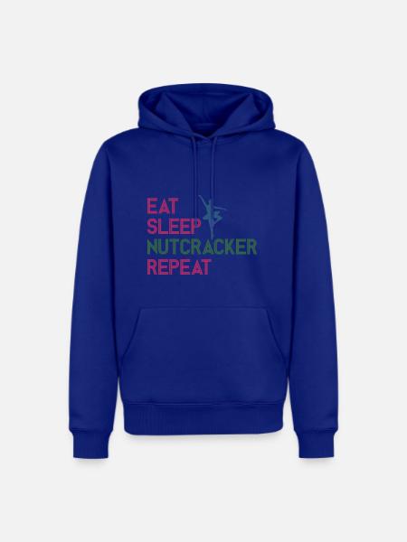 Eat Sleep Nutcracker Repeat - Men's Premium Hoodie - royal blue