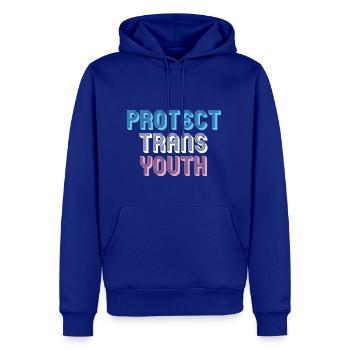 protect trans youth - Men's Premium Hoodie - royal blue - Front