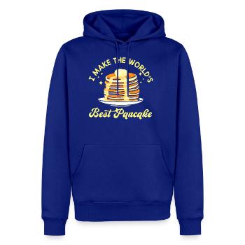 Pancake Maker World s Best Breakfast Pancake Day - Men's Premium Hoodie - royal blue - Front