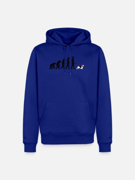 Basset Hound - Men's Premium Hoodie - royal blue