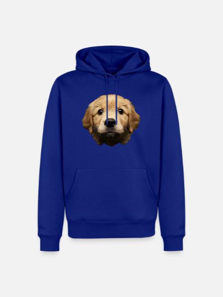 Golden Retriever - Men's Premium Hoodie - royal blue
