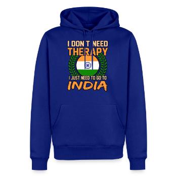 India - Men's Premium Hoodie - royal blue - Front