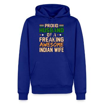 India - Men's Premium Hoodie - royal blue - Front