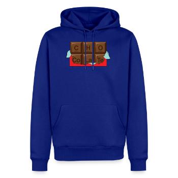 Chocolate Periodic Table - Men's Premium Hoodie - royal blue - Front