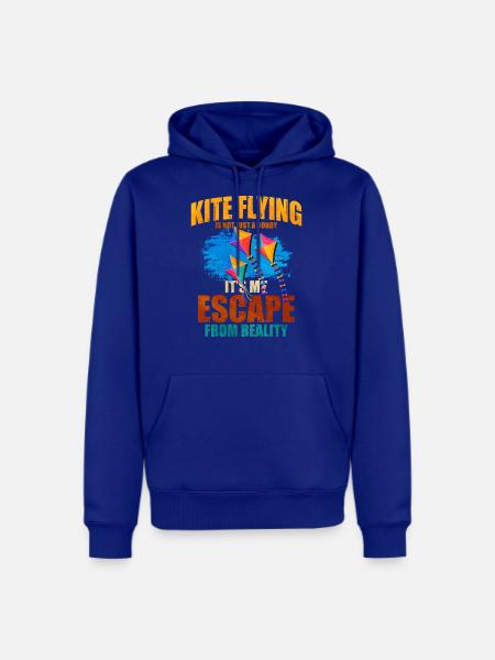 Kite Flying - Men's Premium Hoodie - royal blue