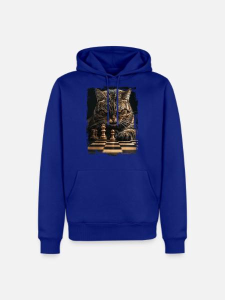 Cat - Men's Premium Hoodie - royal blue